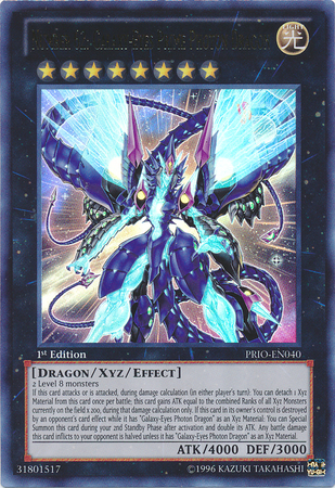 Number 62: Galaxy-Eyes Prime Photon Dragon [PRIO-EN040] Ultra Rare | Total Play