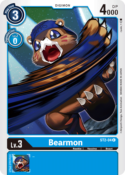 Bearmon [ST2-04] [Starter Deck: Cocytus Blue] | Total Play