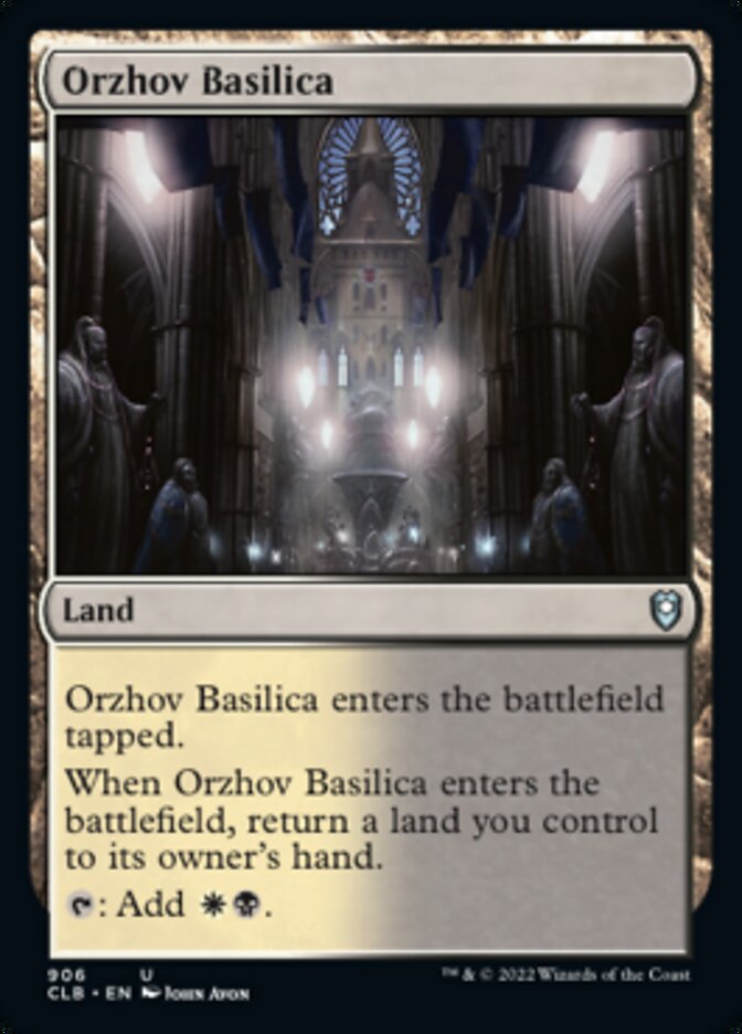 Orzhov Basilica [Commander Legends: Battle for Baldur's Gate] | Total Play