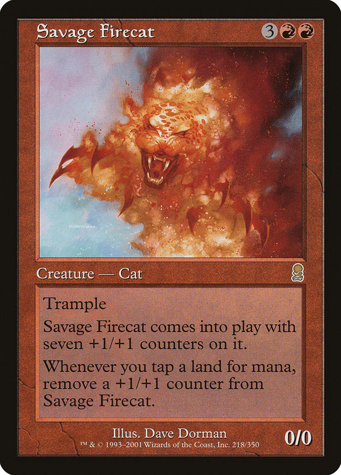Savage Firecat [Odyssey] | Total Play