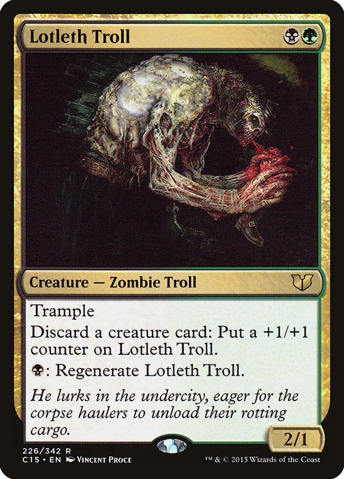 Lotleth Troll [Commander 2015] | Total Play