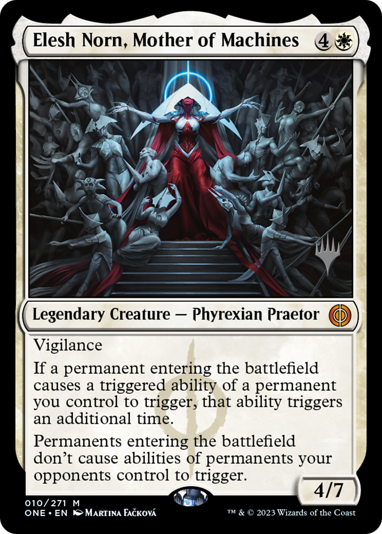 Elesh Norn, Mother of Machines (Promo Pack) [Phyrexia: All Will Be One Promos] | Total Play