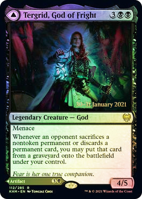 Tergrid, God of Fright // Tergrid's Lantern [Kaldheim Prerelease Promos] | Total Play