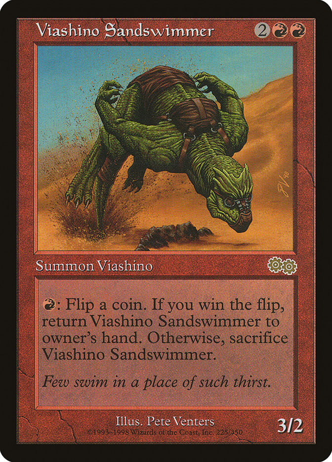 Viashino Sandswimmer [Urza's Saga] | Total Play