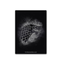 Dragon Shield: Standard 100ct Brushed Art Sleeves - Game of Thrones (House Stark) | Total Play