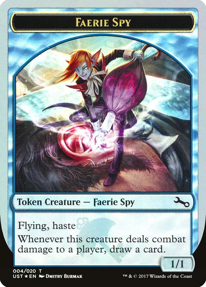 Faerie Spy Token [Unstable Tokens] | Total Play