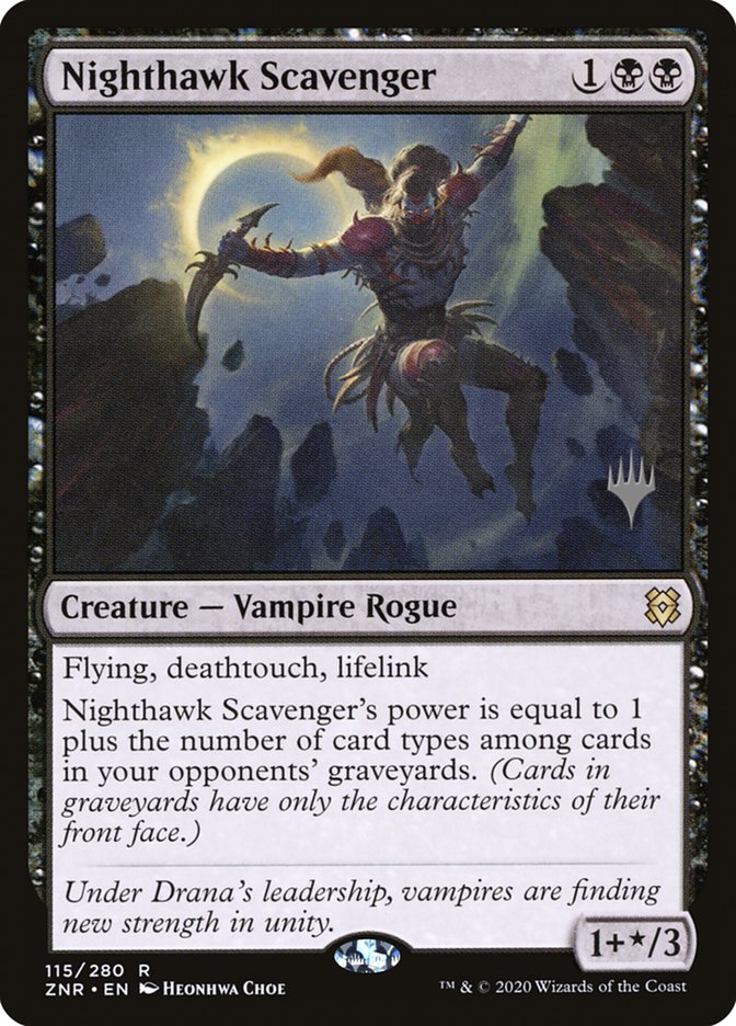 Nighthawk Scavenger (Promo Pack) [Zendikar Rising Promos] | Total Play