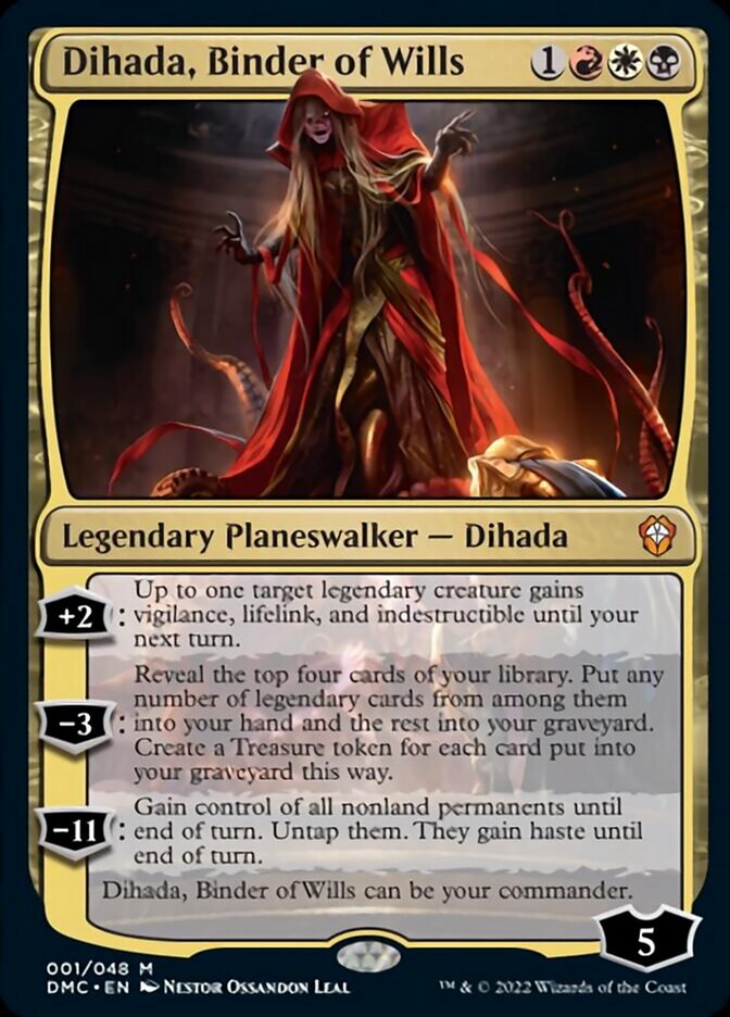 Dihada, Binder of Wills [Dominaria United Commander] | Total Play