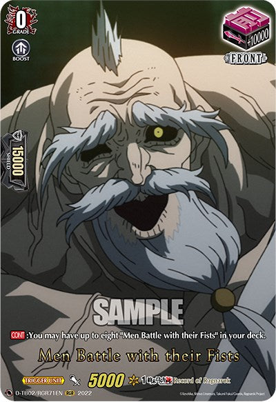 Men Battle with their Fists (D-TB02/RGR71EN) [Record of Ragnarok] | Total Play