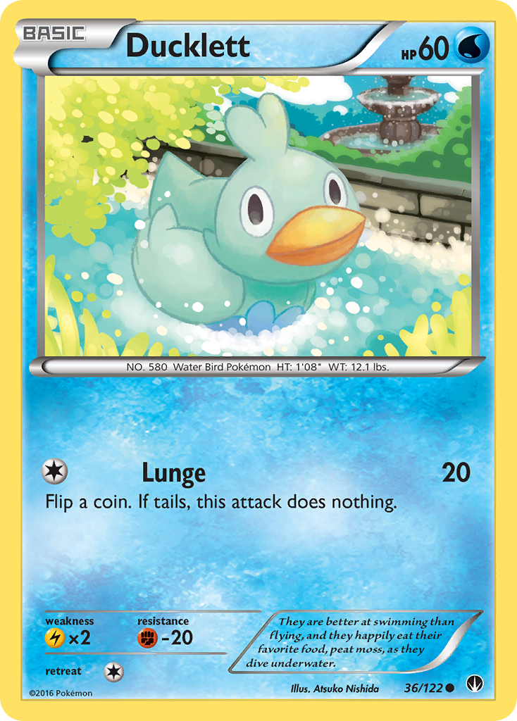 Ducklett (36/122) [XY: BREAKpoint] | Total Play