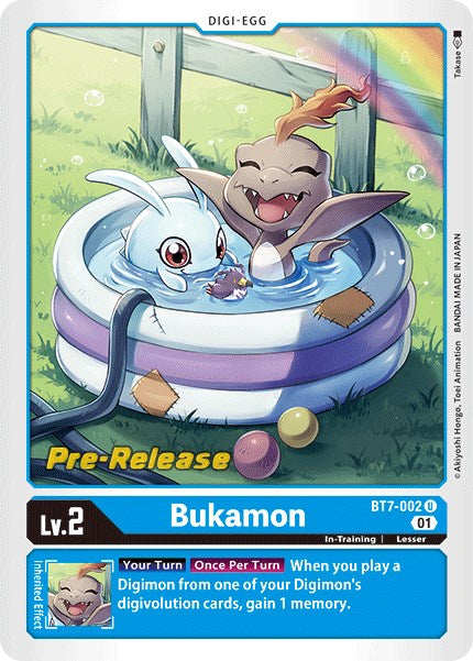 Bukamon [BT7-002] [Next Adventure Pre-Release Cards] | Total Play