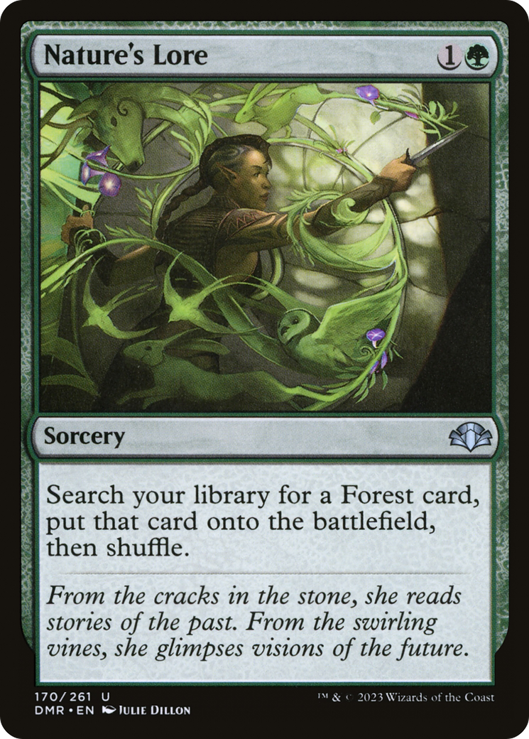 Nature's Lore [Dominaria Remastered] | Total Play