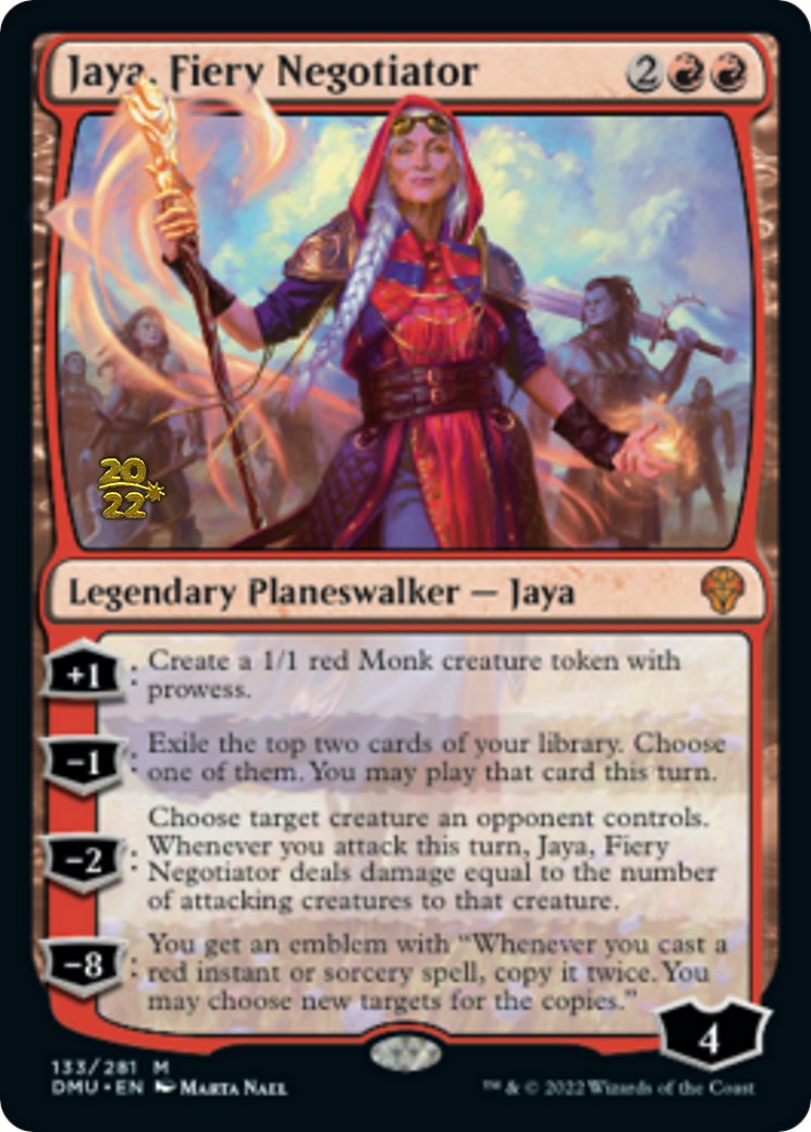 Jaya, Fiery Negotiator [Dominaria United Prerelease Promos] | Total Play