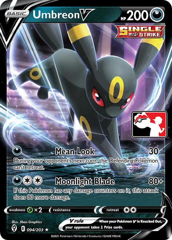 Umbreon V (094/203) [Prize Pack Series One] | Total Play