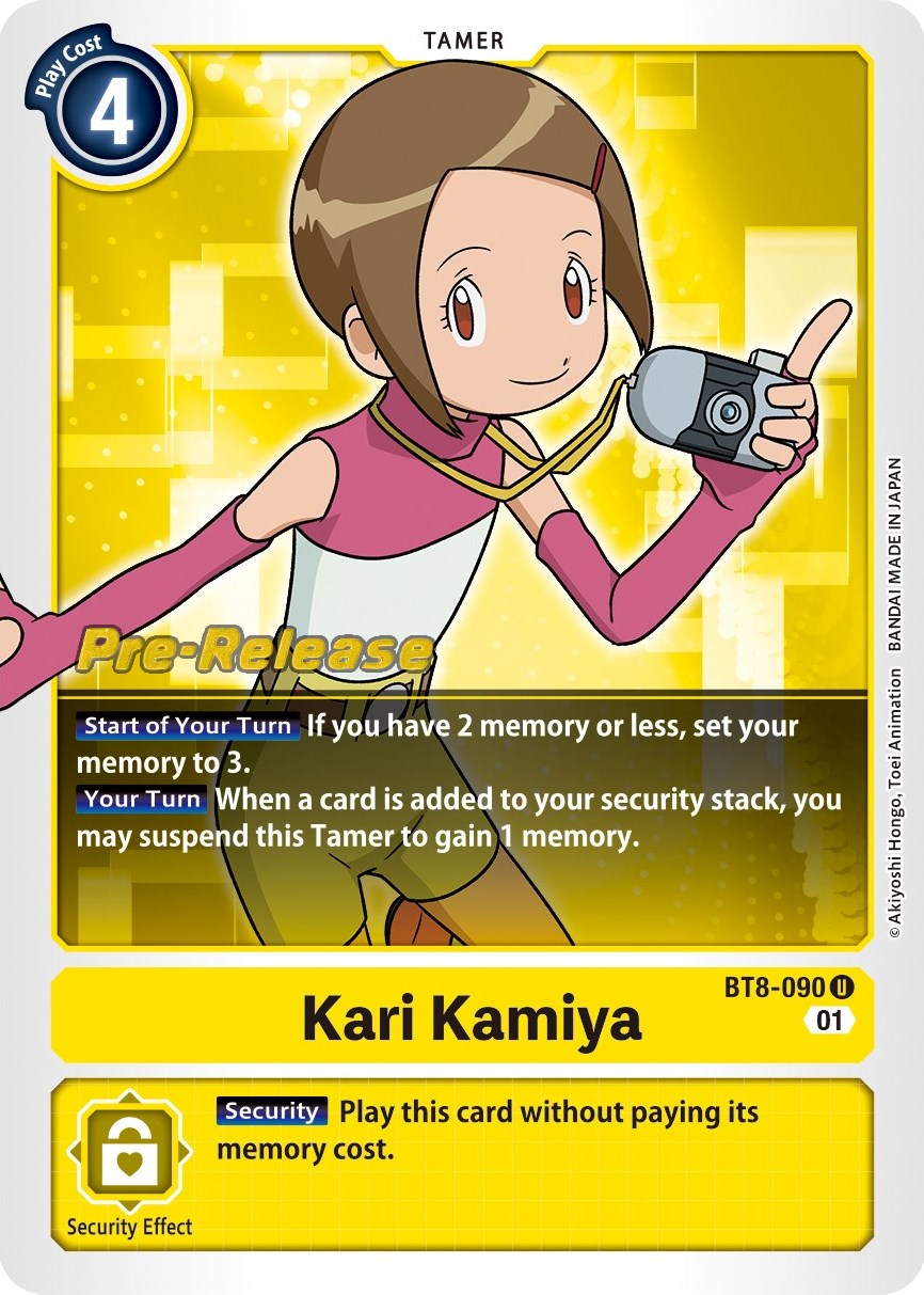 Kari Kamiya [BT8-090] [New Awakening Pre-Release Cards] | Total Play