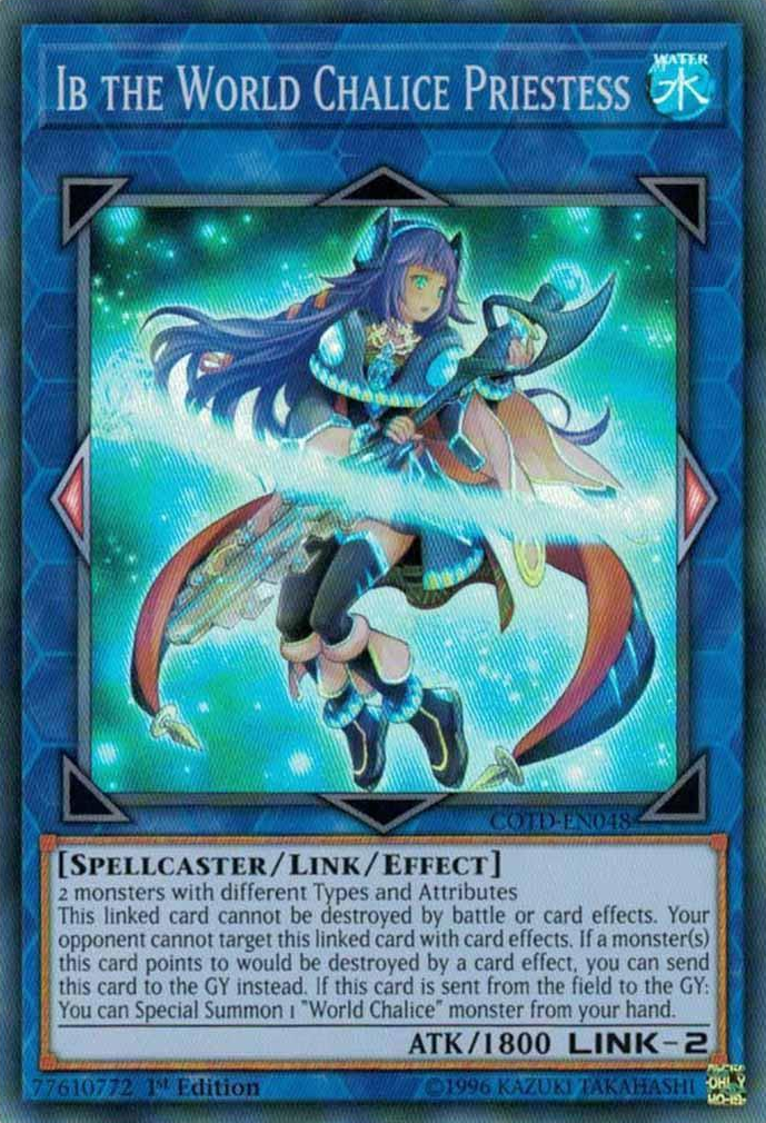 Ib the World Chalice Priestess [COTD-EN048] Super Rare | Total Play