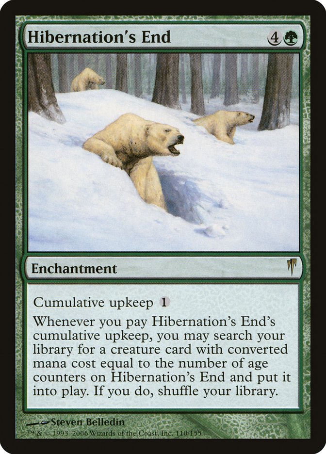 Hibernation's End [Coldsnap] | Total Play