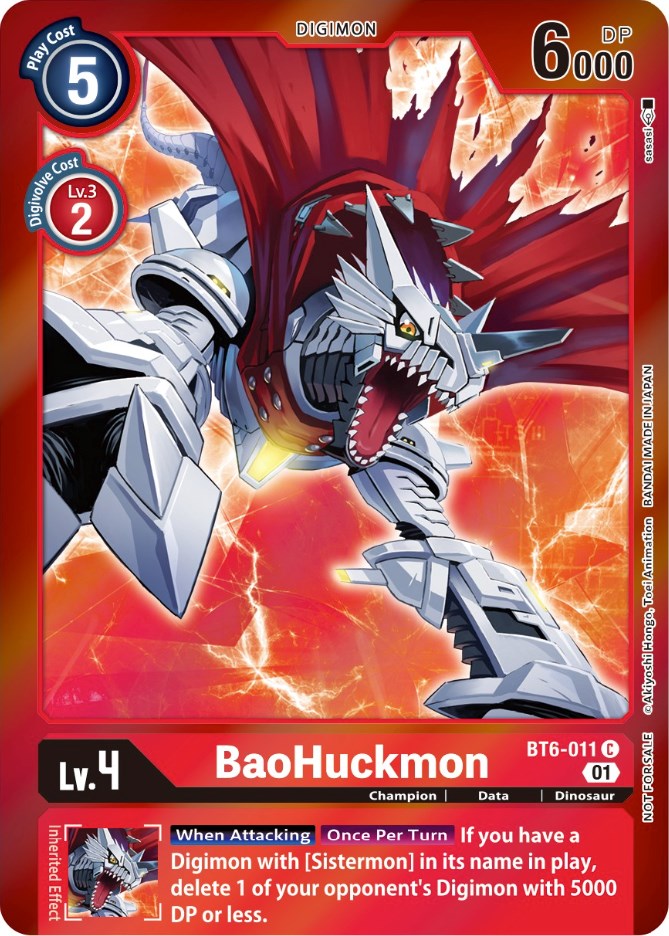 BaoHuckmon [BT6-011] (Event Pack 3) [Double Diamond Promos] | Total Play