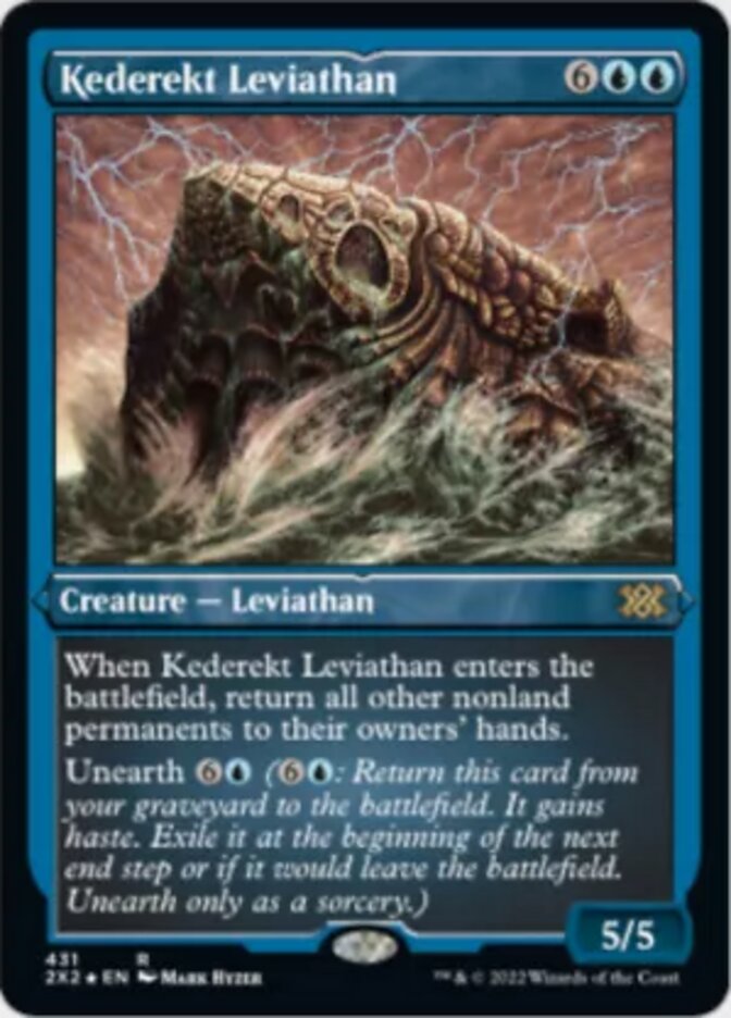 Kederekt Leviathan (Foil Etched) [Double Masters 2022] | Total Play