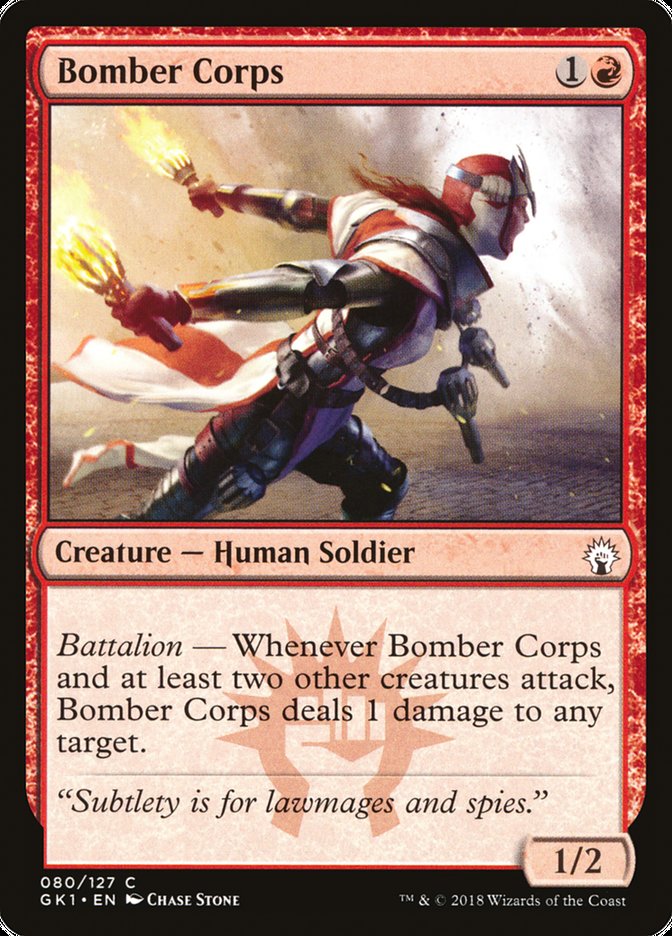 Bomber Corps [Guilds of Ravnica Guild Kit] | Total Play