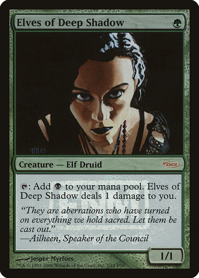 Elves of Deep Shadow [Friday Night Magic 2006] | Total Play