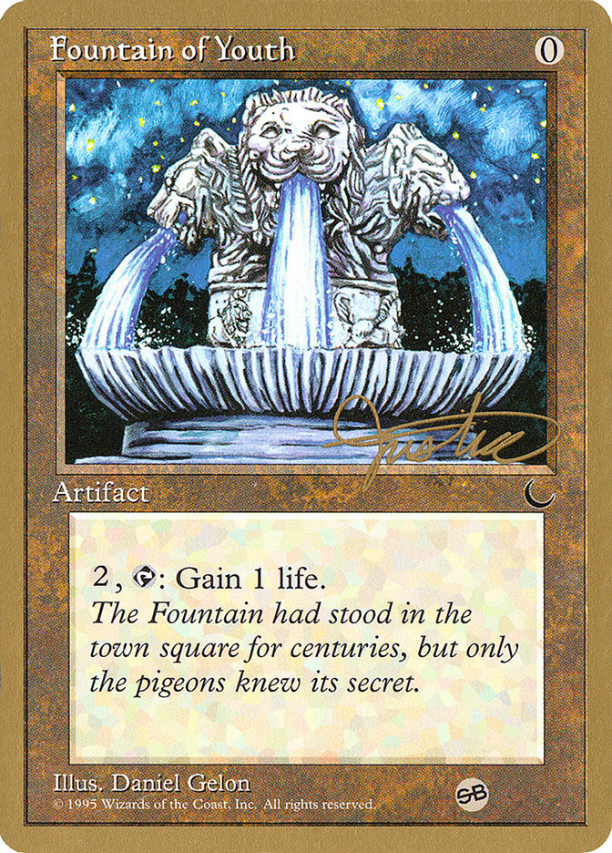 Fountain of Youth (Mark Justice) (SB) [Pro Tour Collector Set] | Total Play