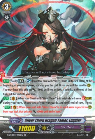 Silver Thorn Dragon Tamer, Luquier (G-CHB03/008EN) [Rummy Labyrinth Under the Moonlight] | Total Play
