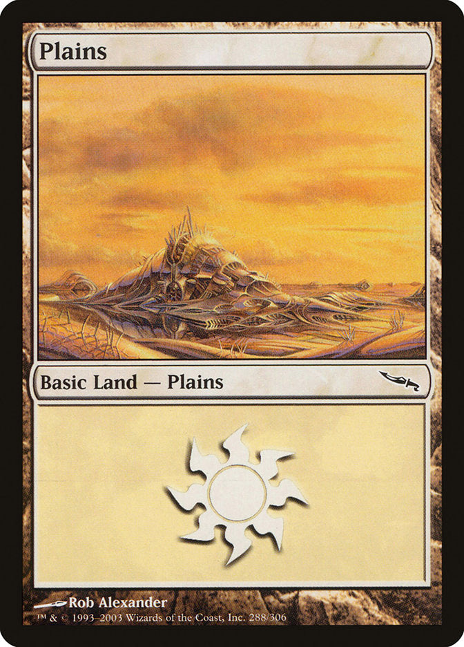 Plains (288) [Mirrodin] | Total Play