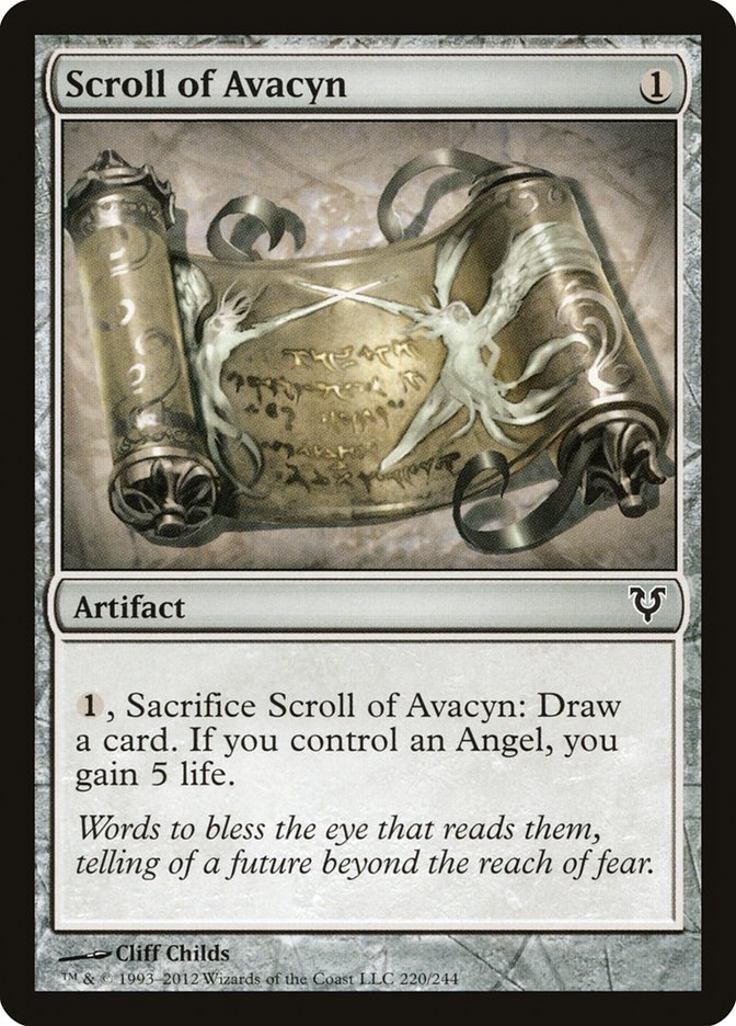 Scroll of Avacyn [Avacyn Restored] | Total Play