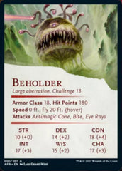 Beholder Art Card [Dungeons & Dragons: Adventures in the Forgotten Realms Art Series] | Total Play
