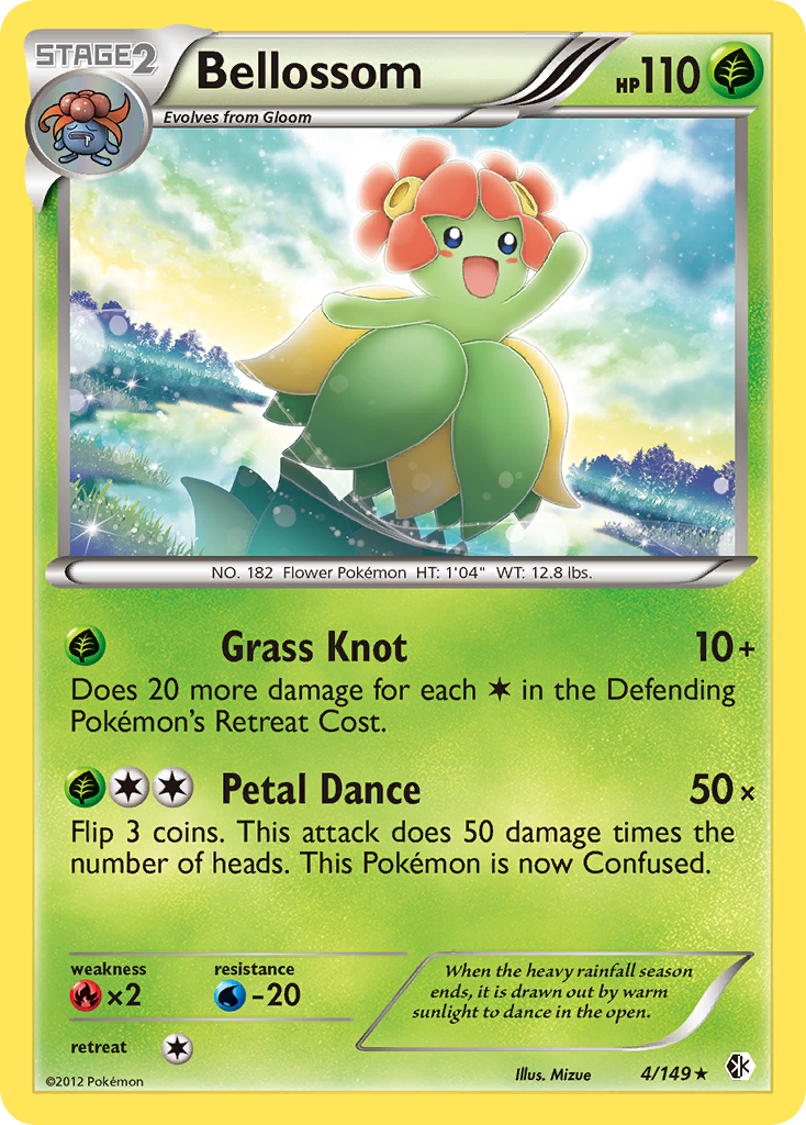 Bellossom (4/149) [Black & White: Boundaries Crossed] | Total Play