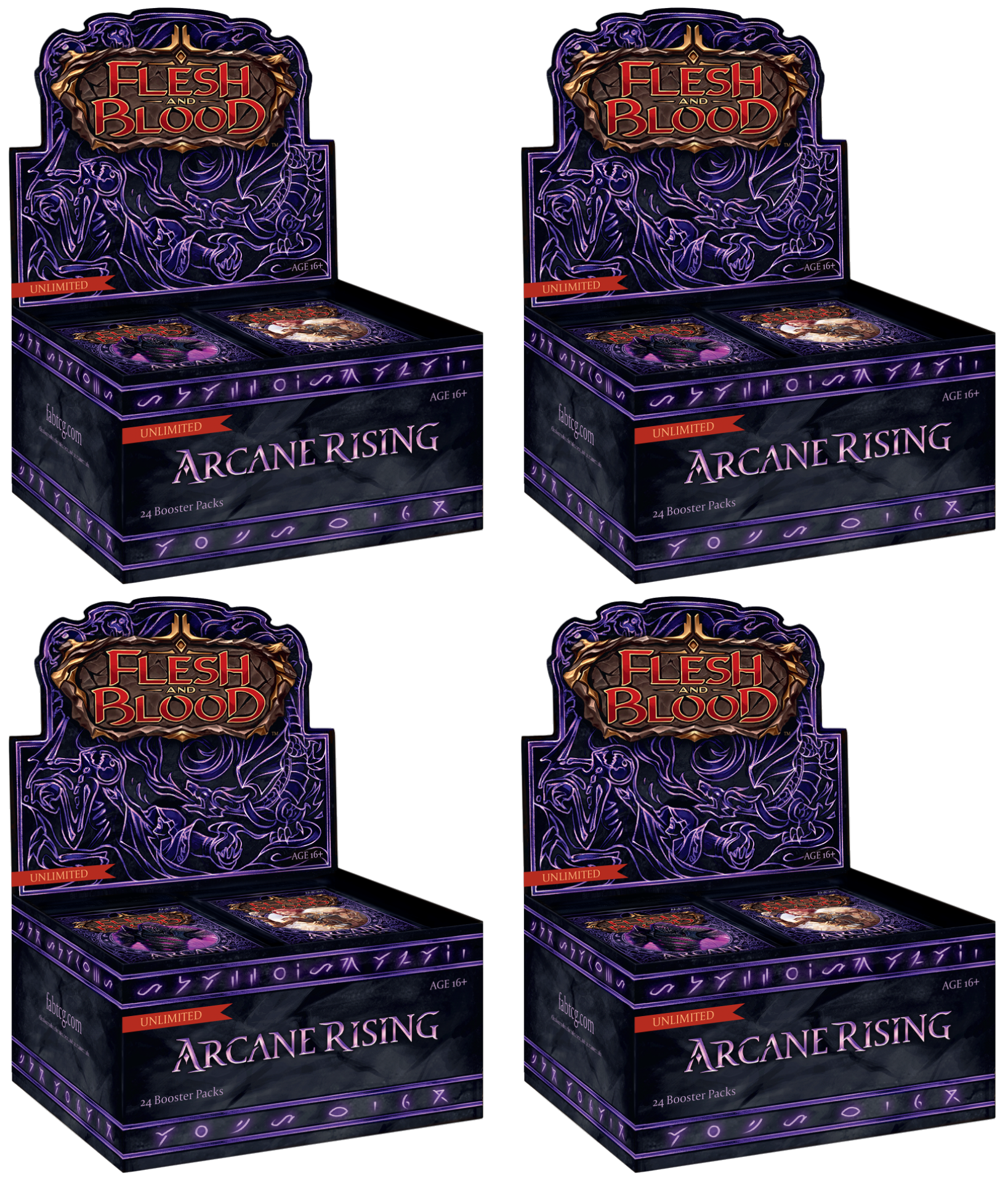 Arcane Rising - Booster Case (Unlimited) | Total Play