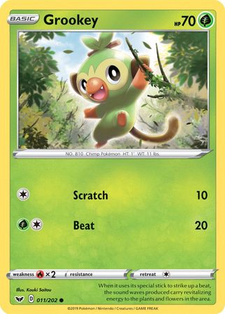 Grookey (011/202) (Premium Collection) [Sword & Shield: Base Set] | Total Play