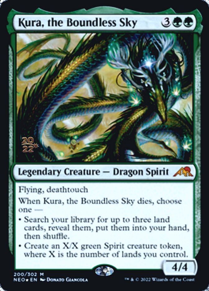 Kura, the Boundless Sky [Kamigawa: Neon Dynasty Prerelease Promos] | Total Play