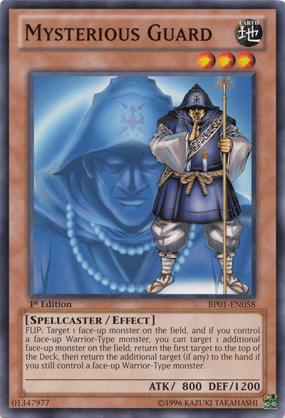Mysterious Guard [BP01-EN058] Common | Total Play