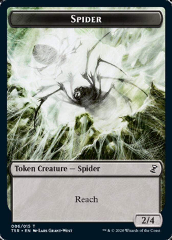 Spider Token [Time Spiral Remastered Tokens] | Total Play