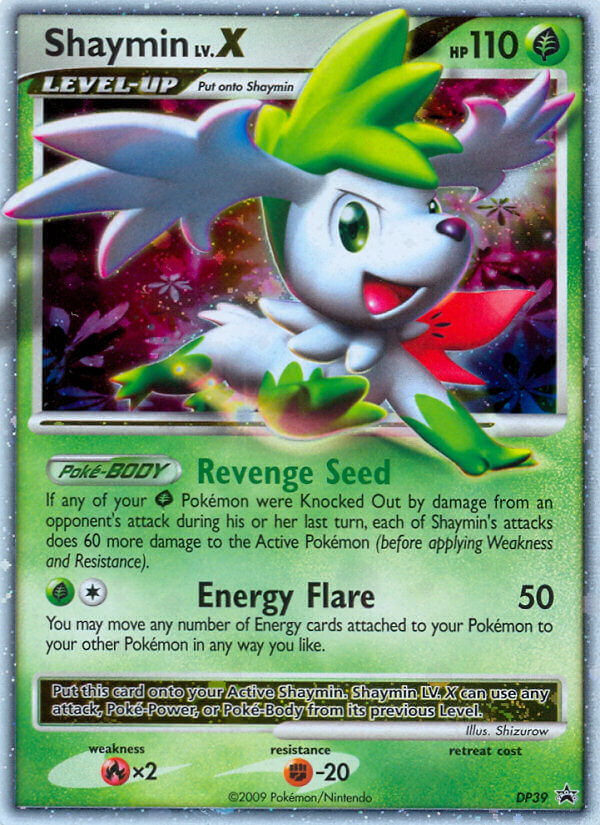 Shaymin LV.X (DP39) [Diamond & Pearl: Black Star Promos] | Total Play