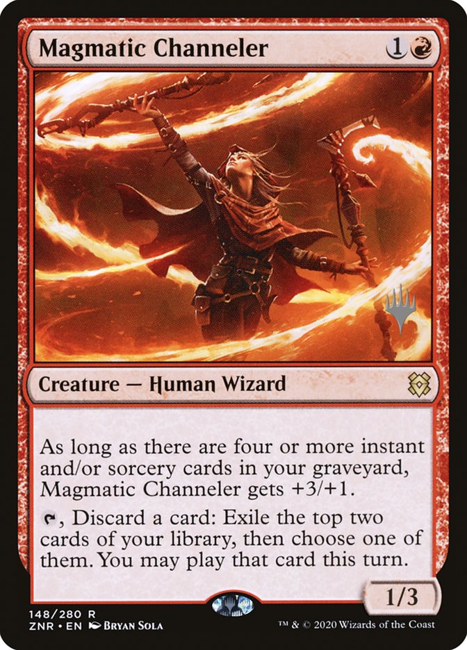 Magmatic Channeler (Promo Pack) [Zendikar Rising Promos] | Total Play