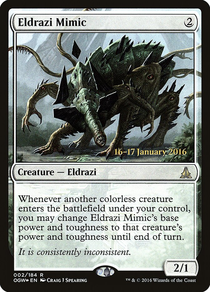 Eldrazi Mimic [Oath of the Gatewatch Prerelease Promos] | Total Play