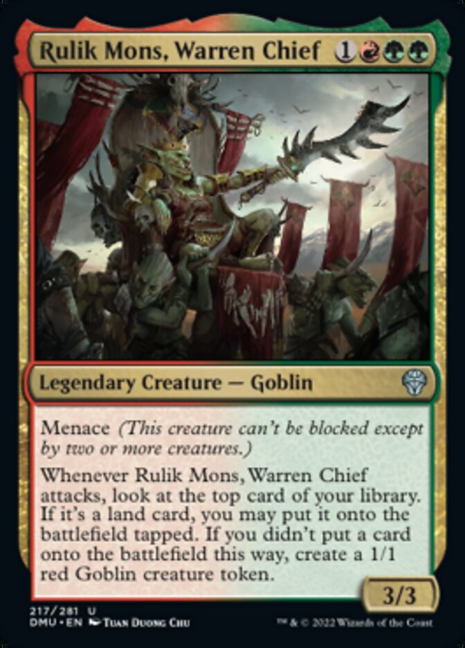 Rulik Mons, Warren Chief [Dominaria United] | Total Play