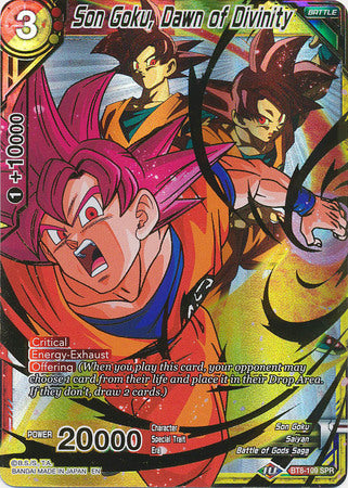 Son Goku, Dawn of Divinity (SPR) (BT8-109) [Malicious Machinations] | Total Play
