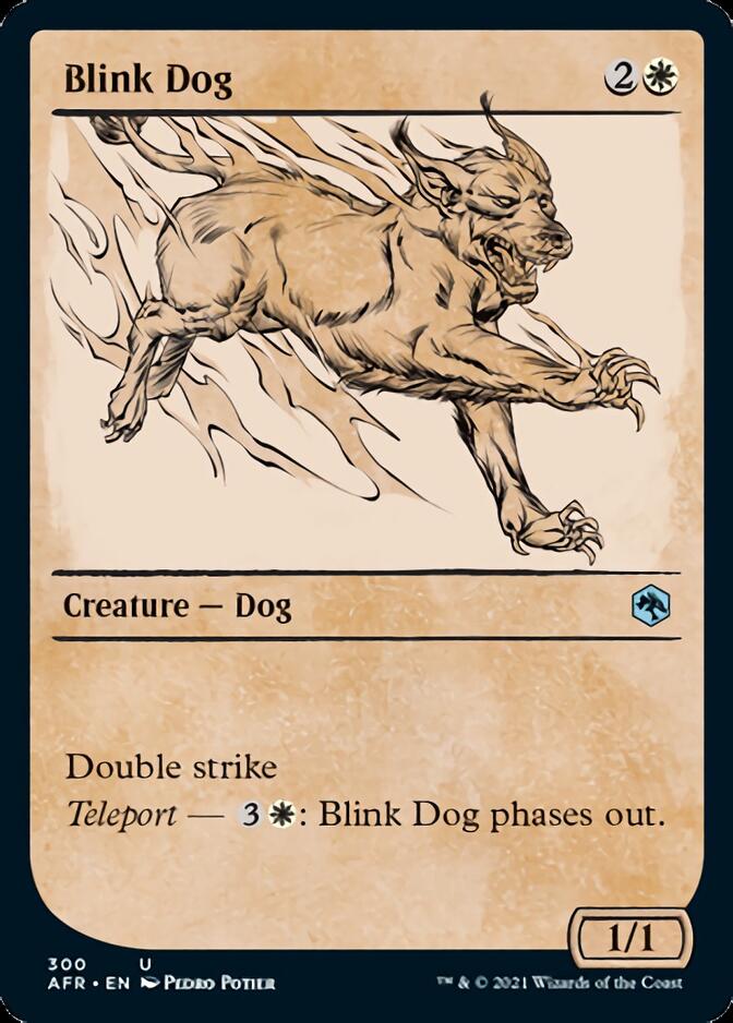 Blink Dog (Showcase) [Dungeons & Dragons: Adventures in the Forgotten Realms] | Total Play