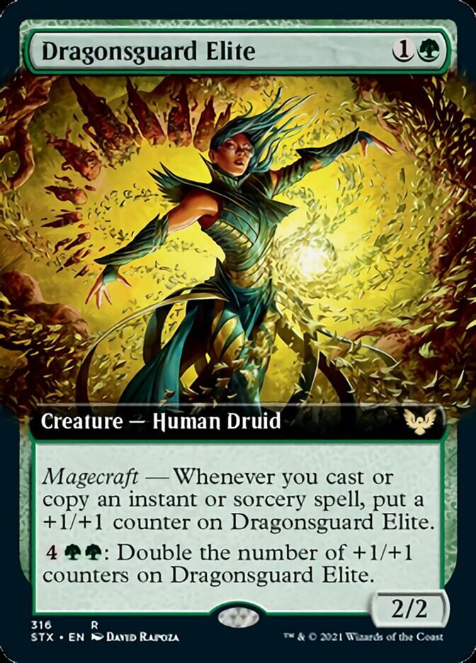 Dragonsguard Elite (Extended Art) [Strixhaven: School of Mages] | Total Play
