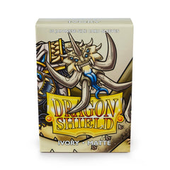 Dragon Shield: Japanese Size 60ct Sleeves - Ivory (Matte) | Total Play