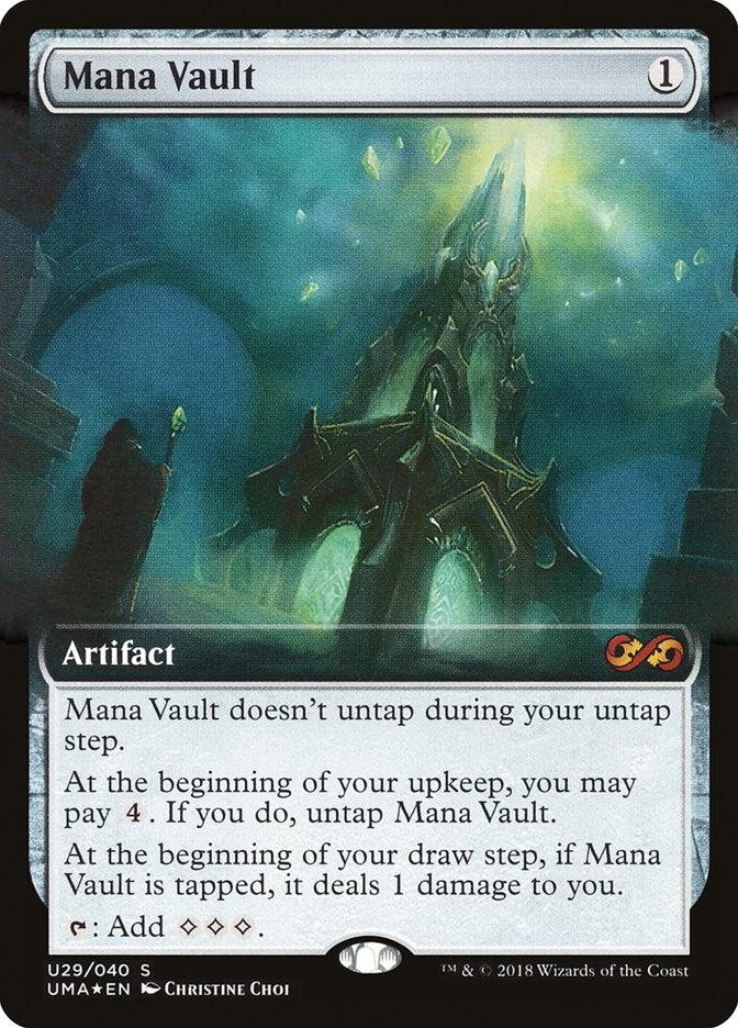 Mana Vault (Topper) [Ultimate Masters Box Topper] | Total Play