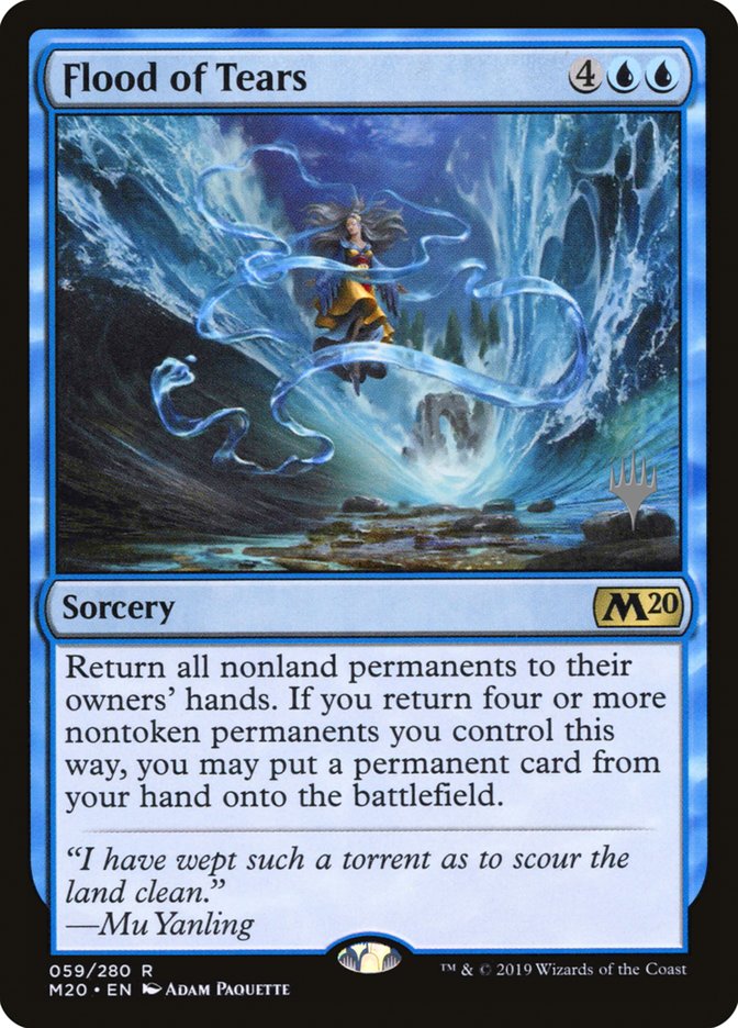 Flood of Tears (Promo Pack) [Core Set 2020 Promos] | Total Play