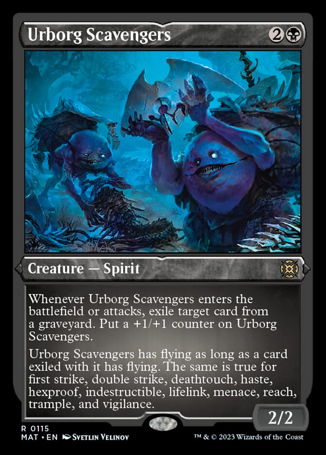 Urborg Scavengers (Foil Etched) [March of the Machine: The Aftermath] | Total Play