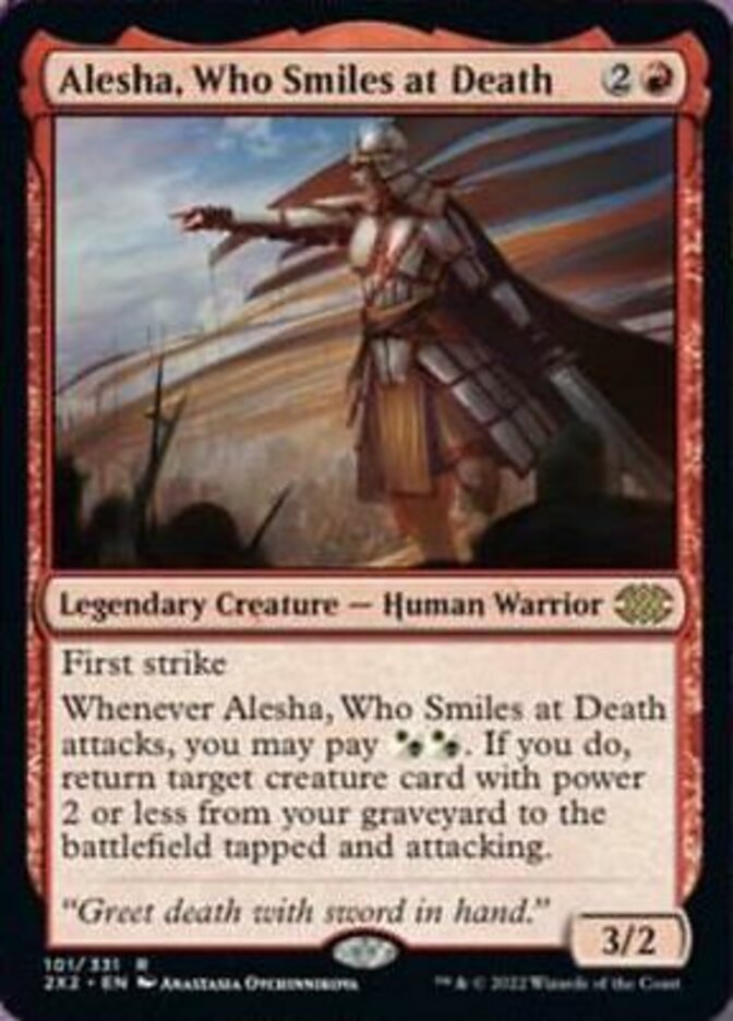 Alesha, Who Smiles at Death [Double Masters 2022] | Total Play