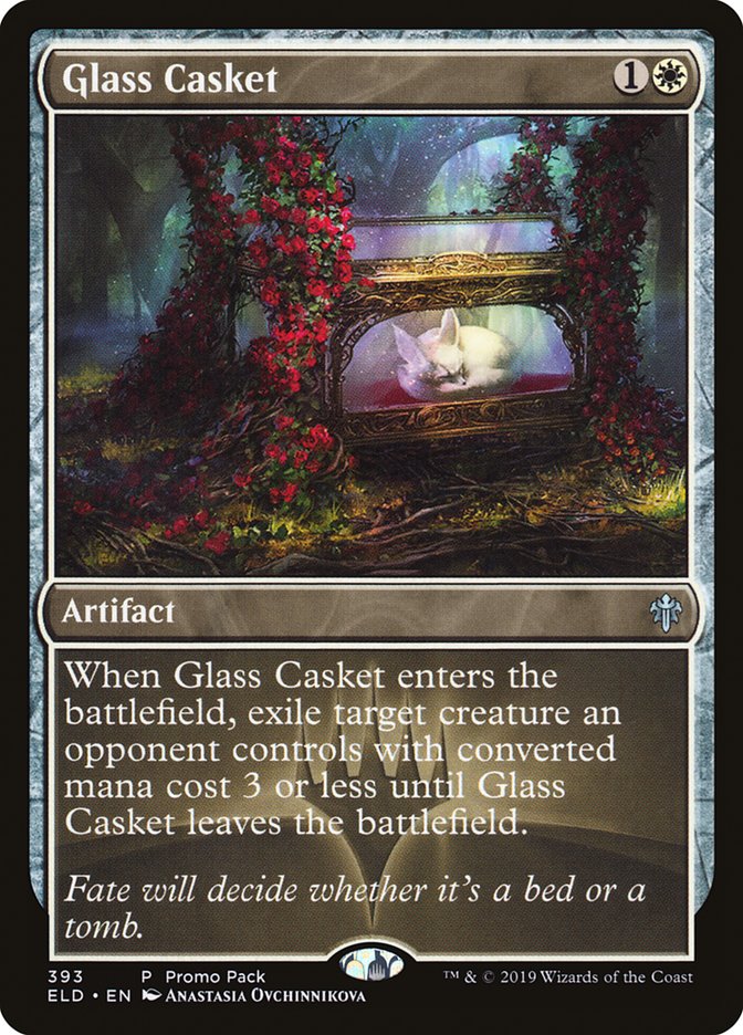 Glass Casket (Promo Pack) [Throne of Eldraine Promos] | Total Play