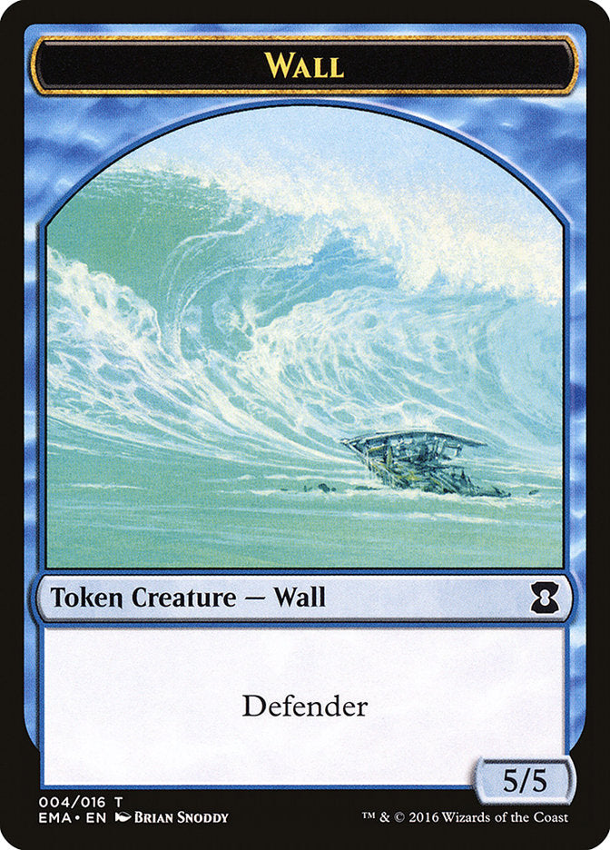 Wall Token [Eternal Masters Tokens] | Total Play